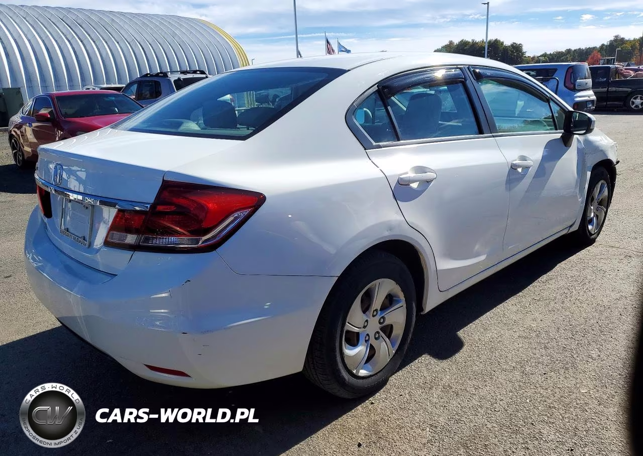 2015 Honda Civic Lx VIN:19XFB2F55FE701653 - 3