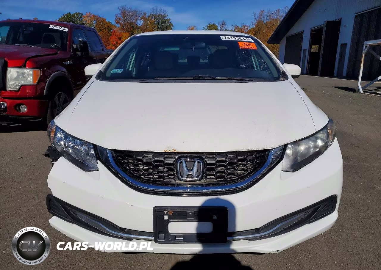 2015 Honda Civic Lx VIN:19XFB2F55FE701653 - 5