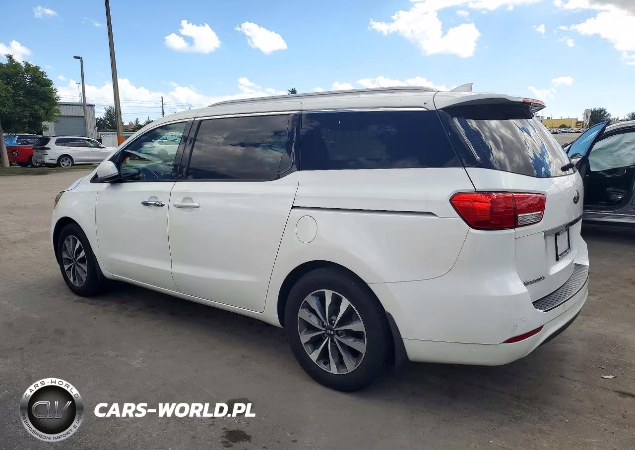 2015 Kia Sedona Sx VIN:KNDMC5C18F6066702 - 2