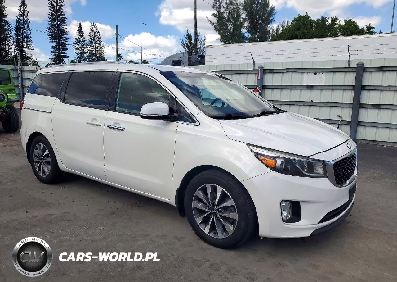 2015 Kia Sedona Sx VIN:KNDMC5C18F6066702 - 4