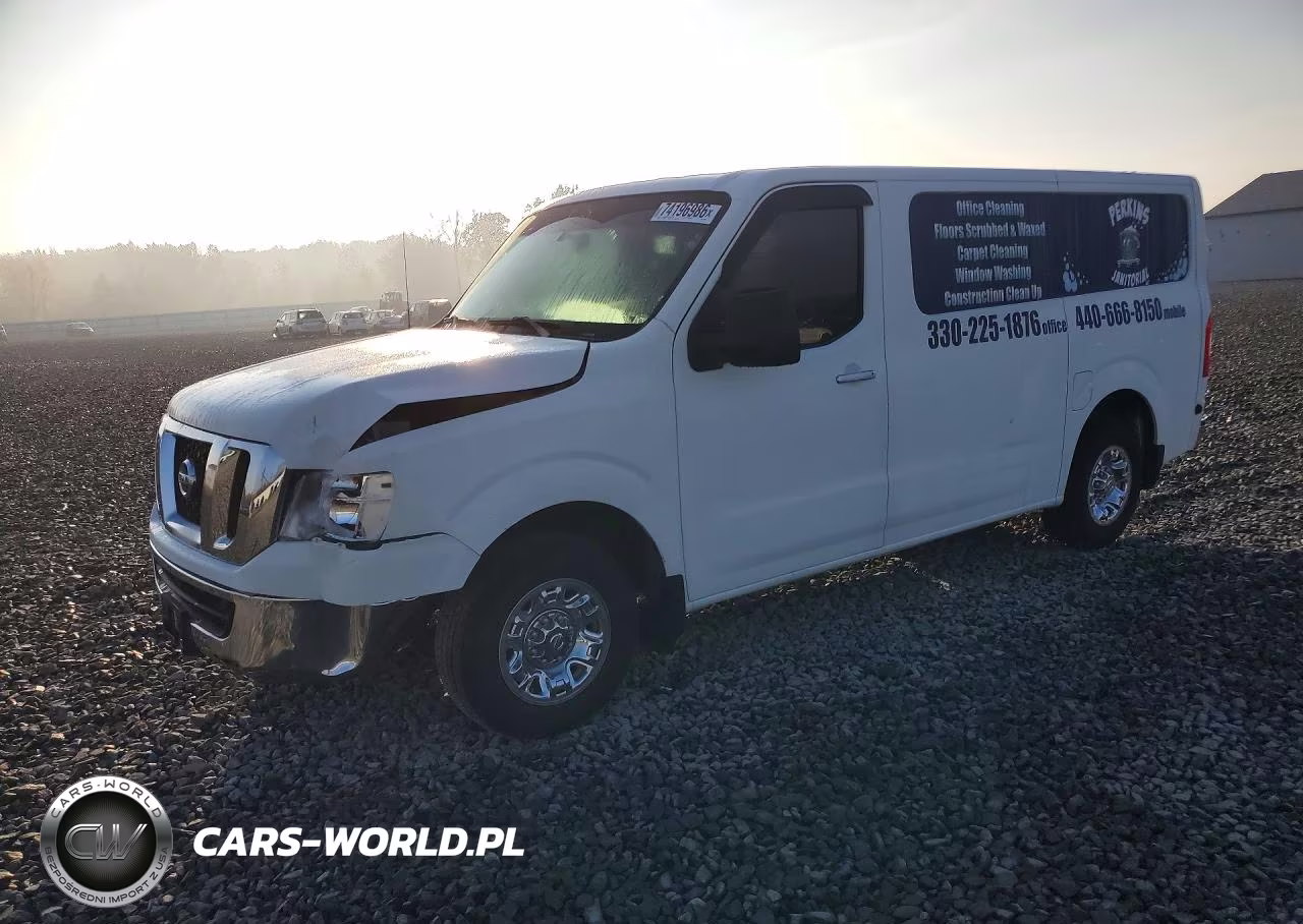 2015 Nissan Nv 2500 Hd Sl VIN:1N6BF0KY0FN808092 - 1
