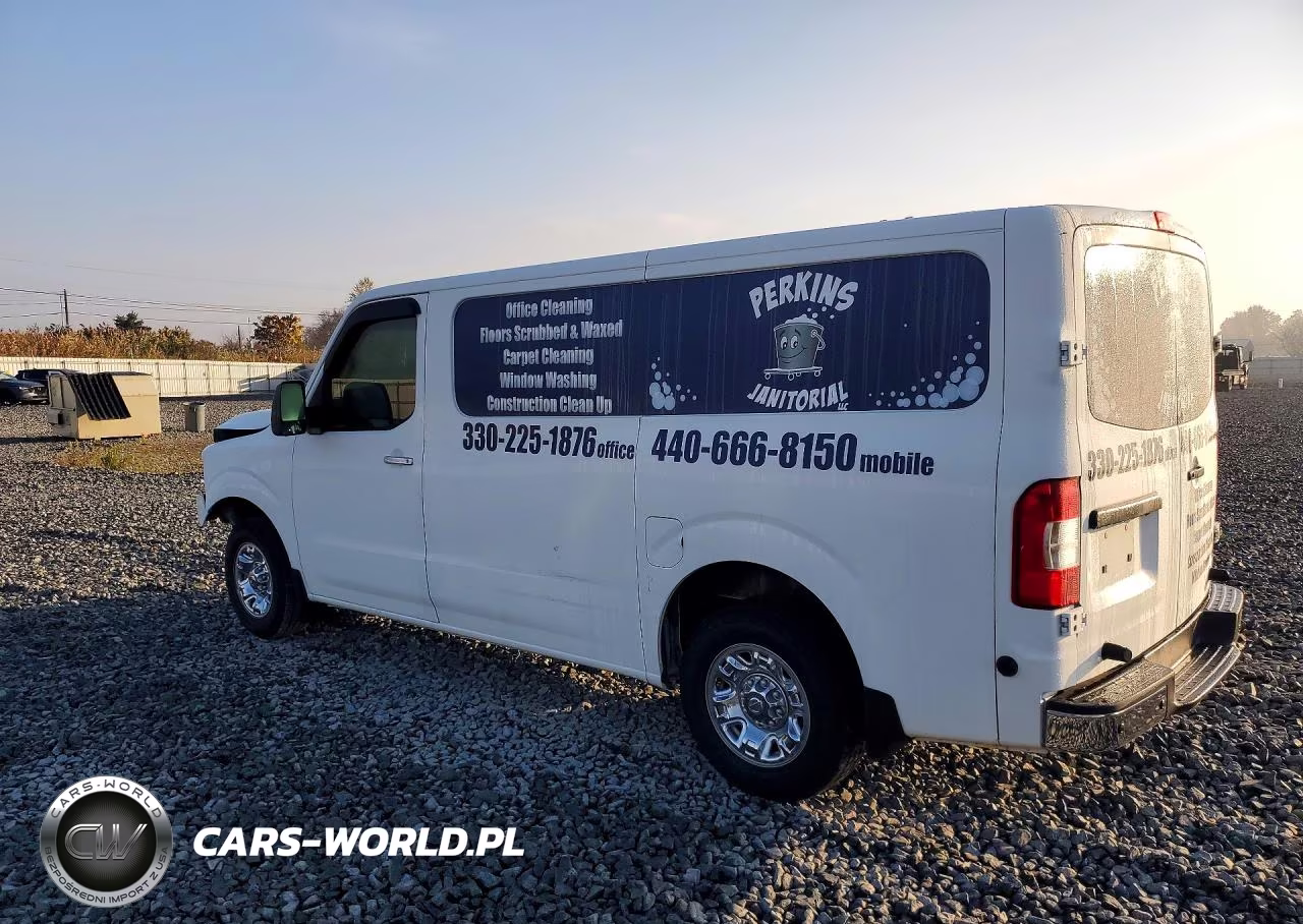 2015 Nissan Nv 2500 Hd Sl VIN:1N6BF0KY0FN808092 - 2