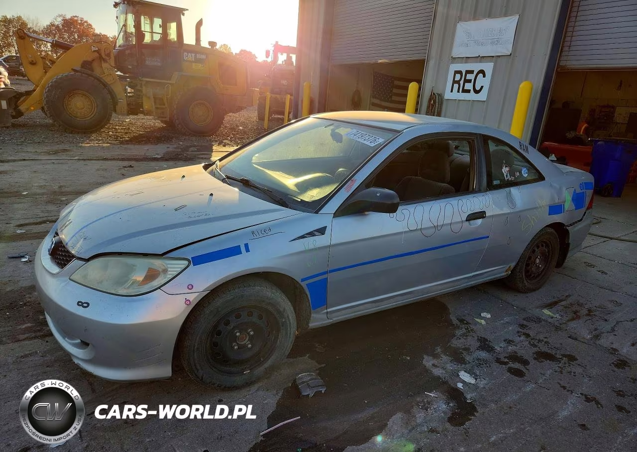 2005 Honda Civic Dx Vp VIN:1HGEM211X5L052837 - 1