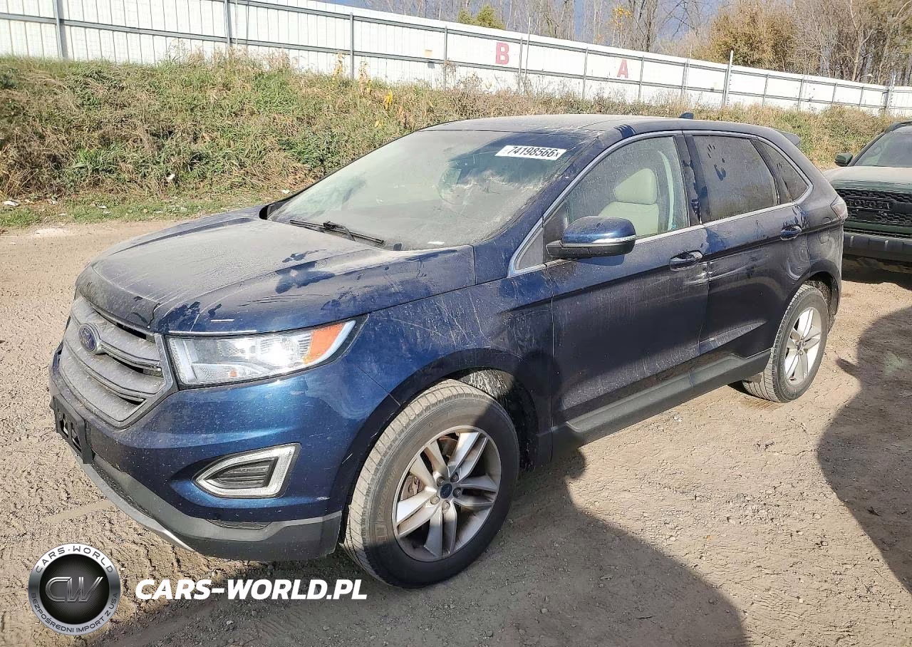 2017 Ford Edge Sel VIN:2FMPK4J82HBB06573 - 1