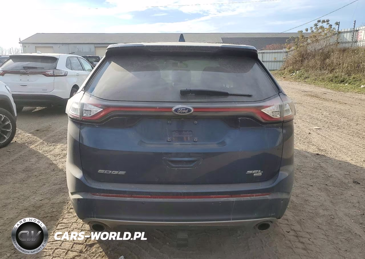 2017 Ford Edge Sel VIN:2FMPK4J82HBB06573 - 6