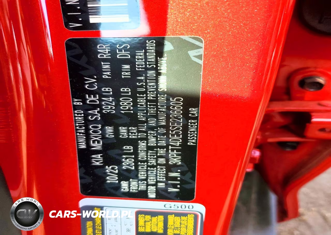 2025 Kia K4 Lxs VIN:3KPFT4DE5SE236605 - 13