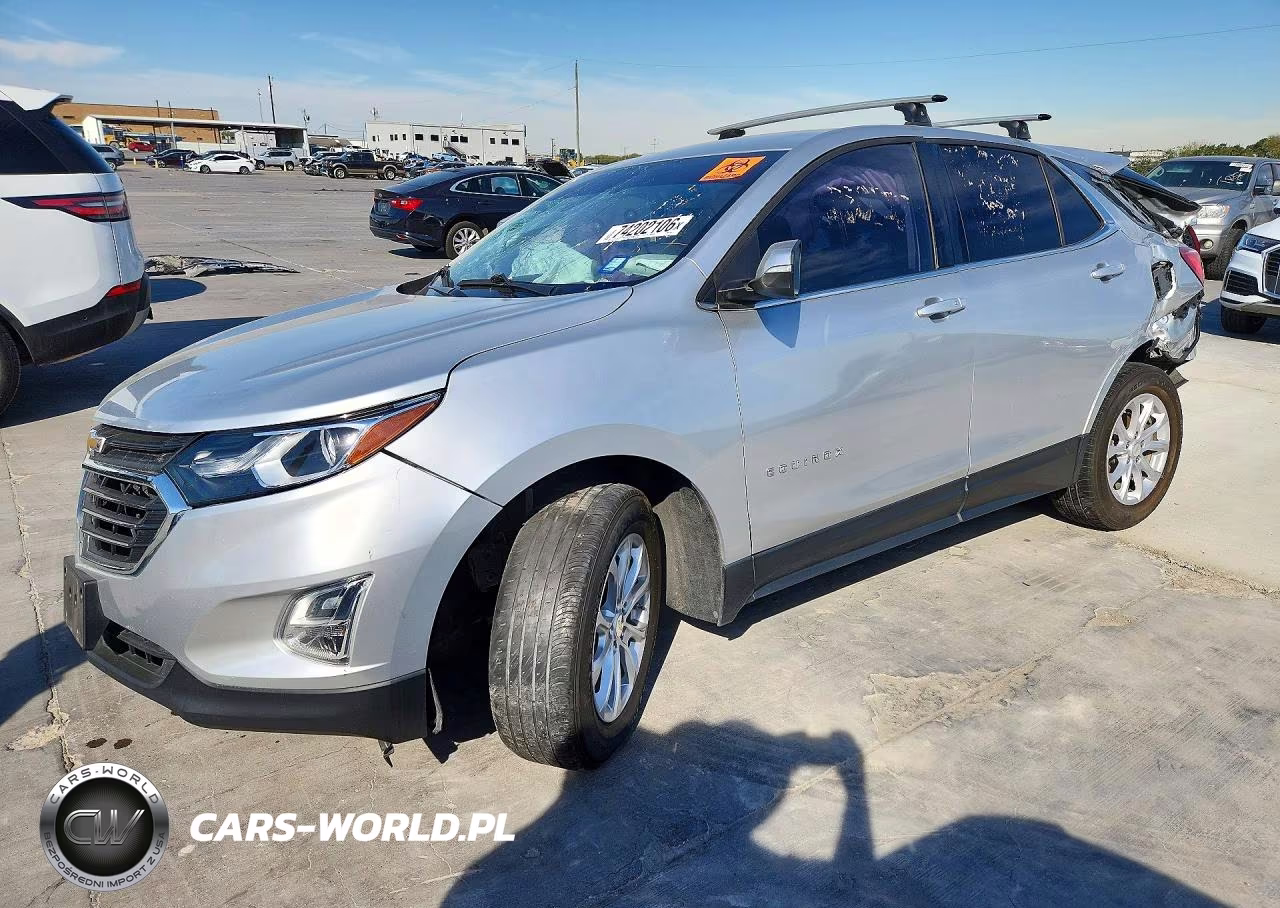 2018 Chevrolet Equinox Lt VIN:3GNAXJEV0JS593371 - 1