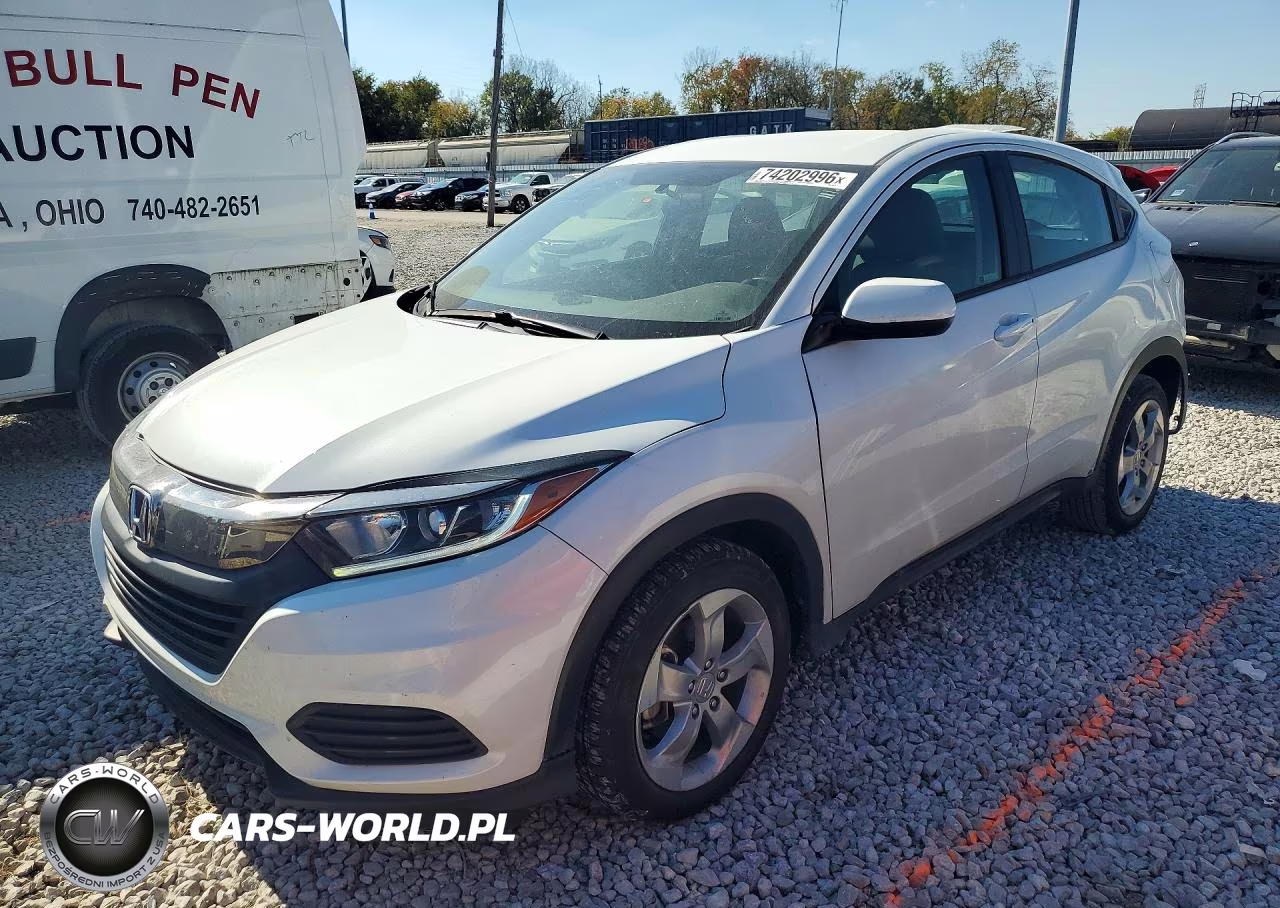 2022 Honda Hr-V Lx VIN:3CZRU6H39NM753277 - 1