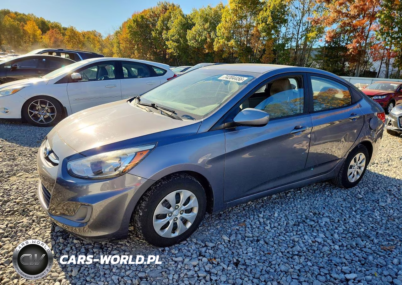 2016 Hyundai Accent Se VIN:KMHCT4AE4GU994978 - 1