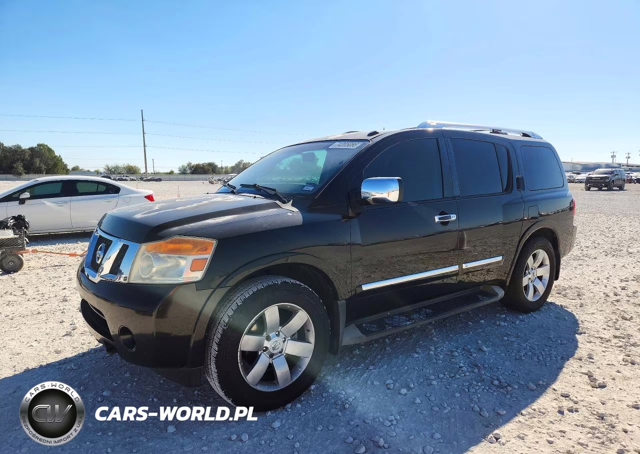 2013 Nissan Armada Sv VIN:5N1AA0NDXDN615558 - 1