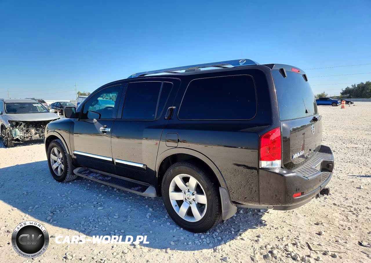 2013 Nissan Armada Sv VIN:5N1AA0NDXDN615558 - 2