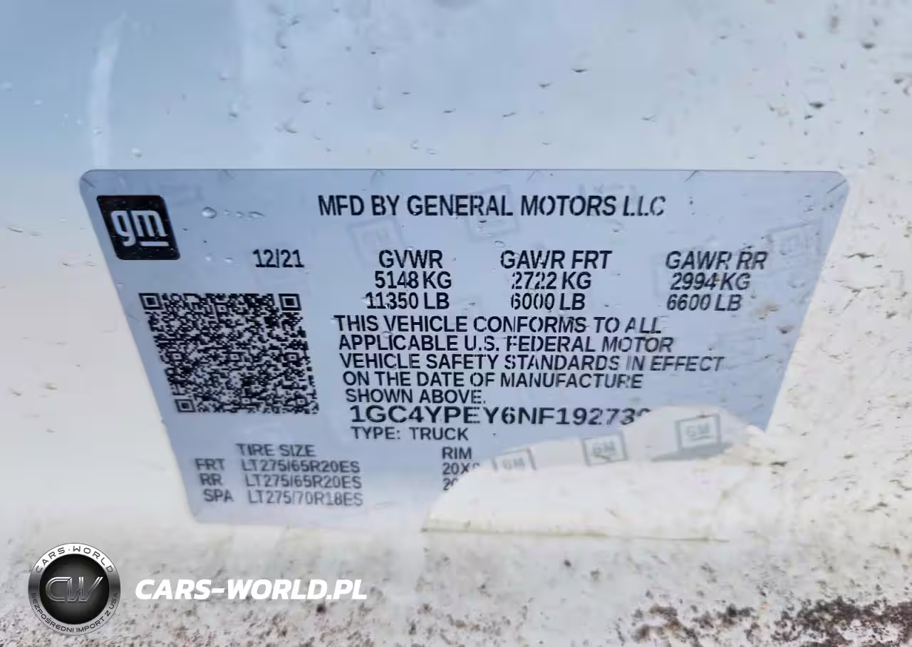 2022 Chevrolet Silverado K2500 Heavy Duty Ltz VIN:1GC4YPEY6NF192739 - 12