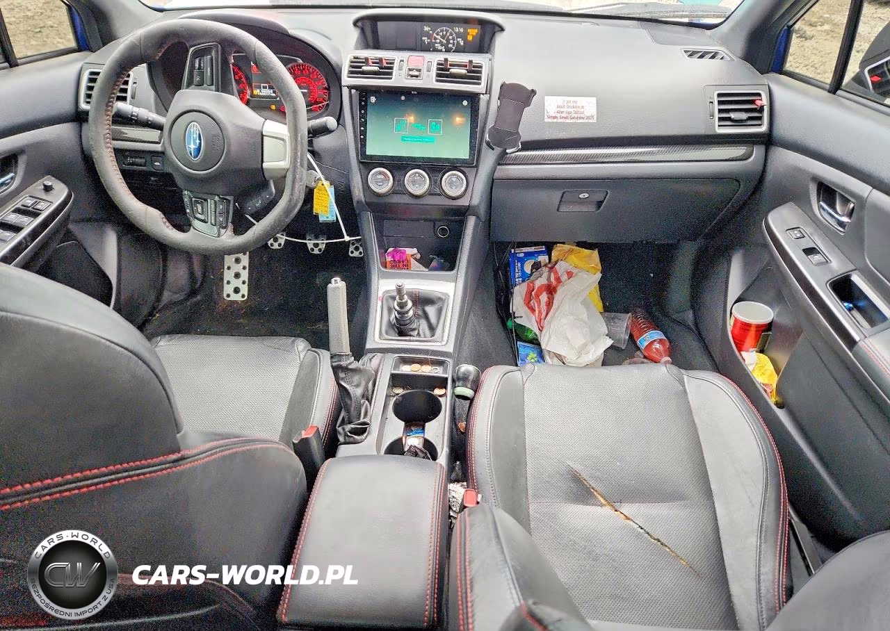 2017 Subaru Wrx Limited VIN:JF1VA1J68H9812297 - 8