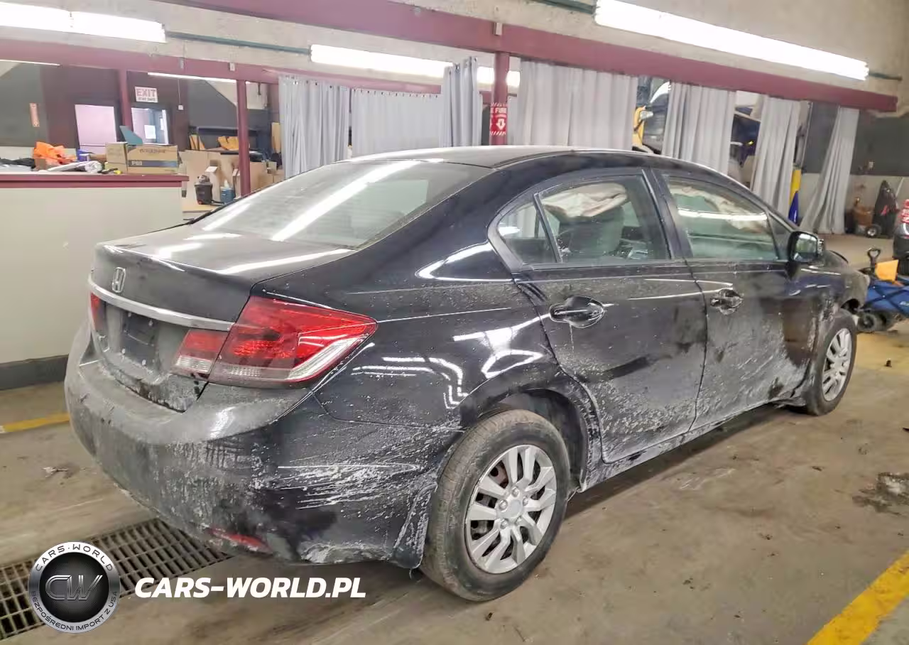 2013 Honda Civic Lx VIN:19XFB2F58DE216808 - 3