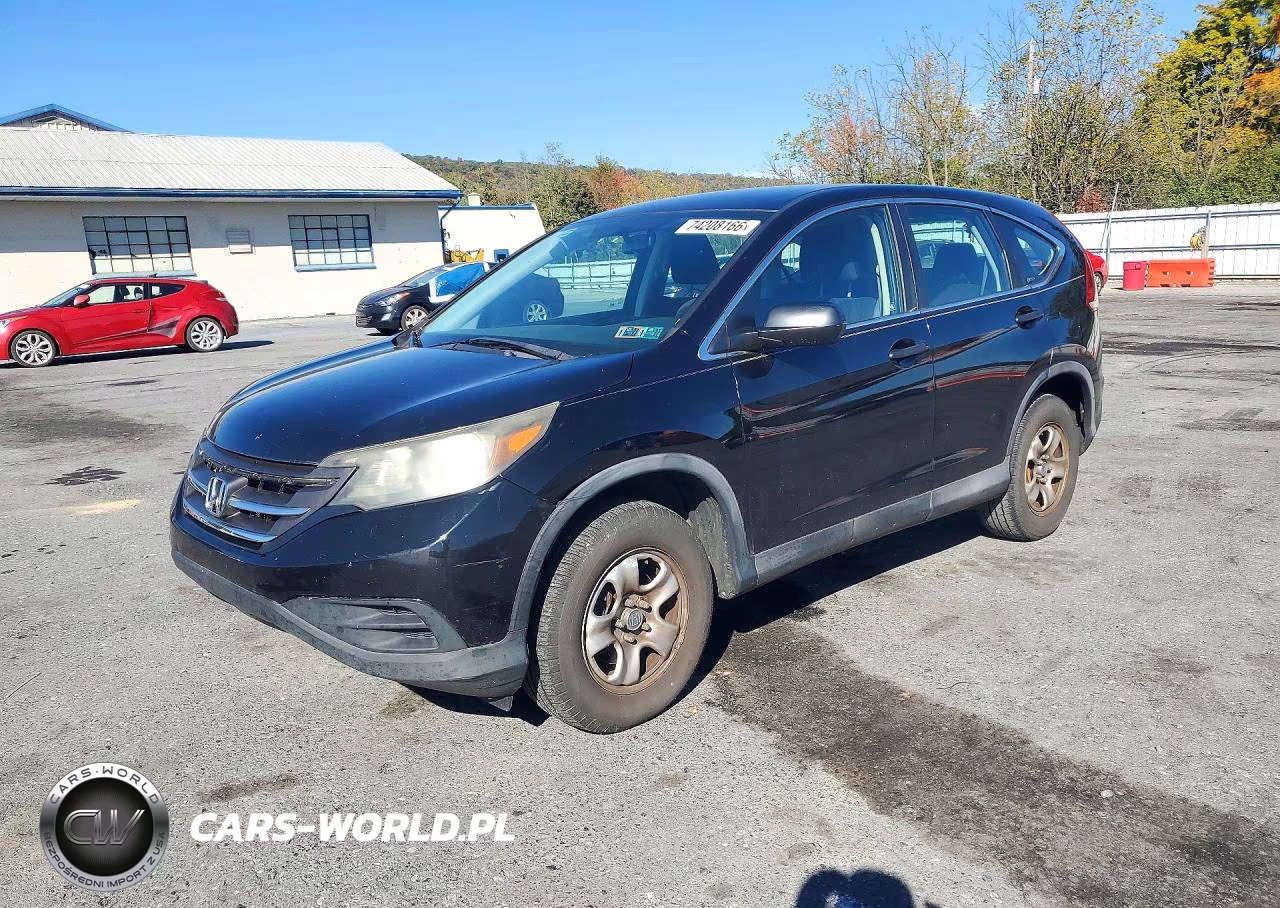 2012 Honda Cr-V Lx VIN:2HKRM4H31CH627136 - 1