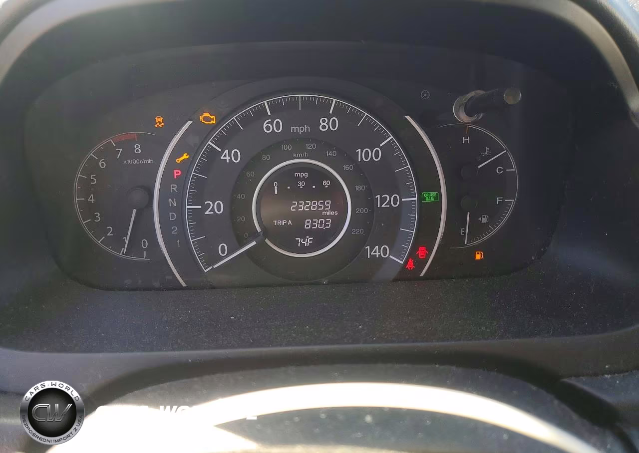 2012 Honda Cr-V Lx VIN:2HKRM4H31CH627136 - 9