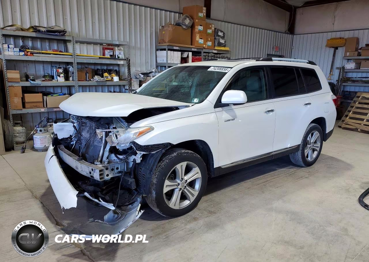 2013 Toyota Highlander Limited VIN:5TDDK3EH1DS218169 - 1
