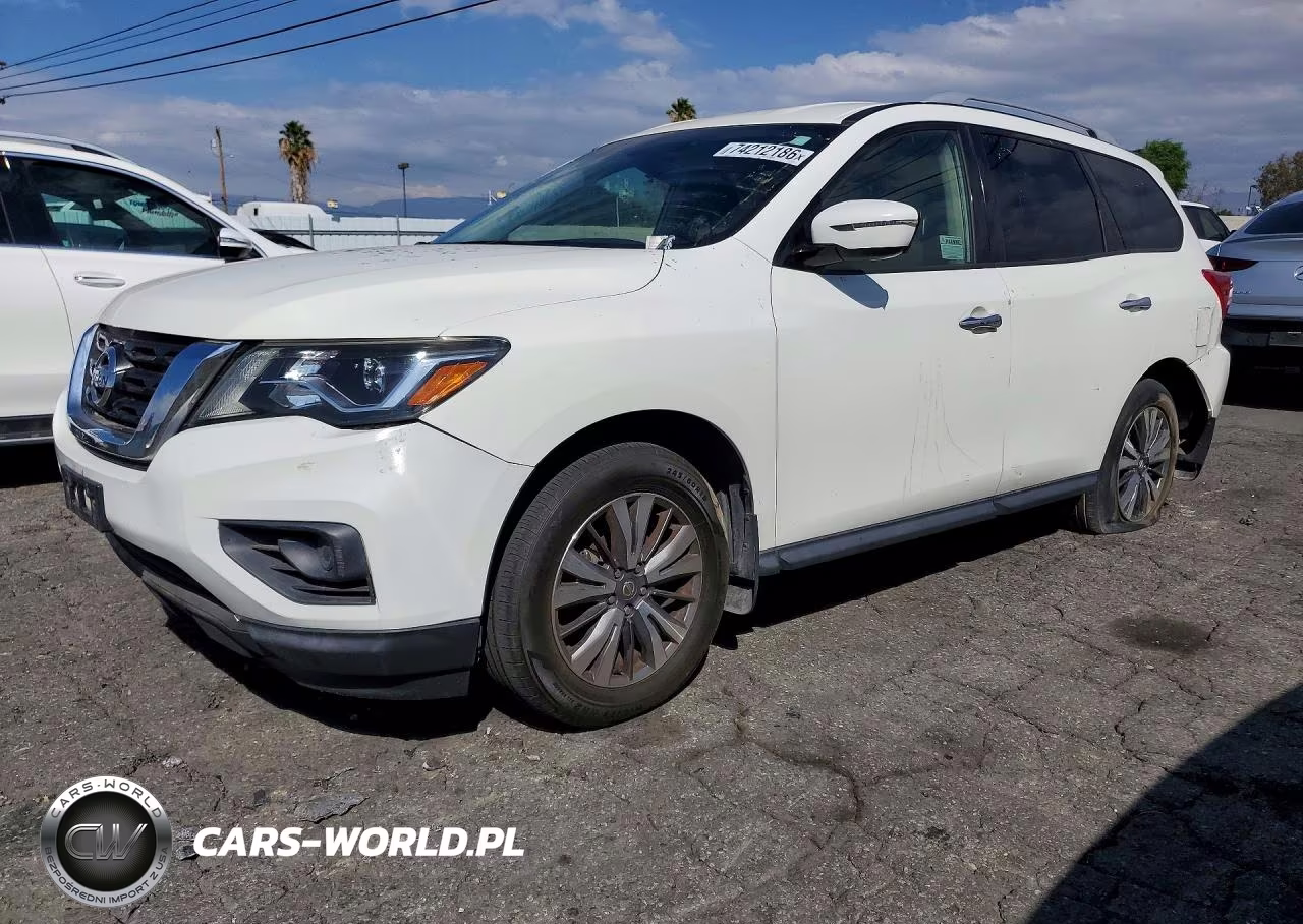 2019 Nissan Pathfinder S VIN:5N1DR2MN5KC580710 - 1