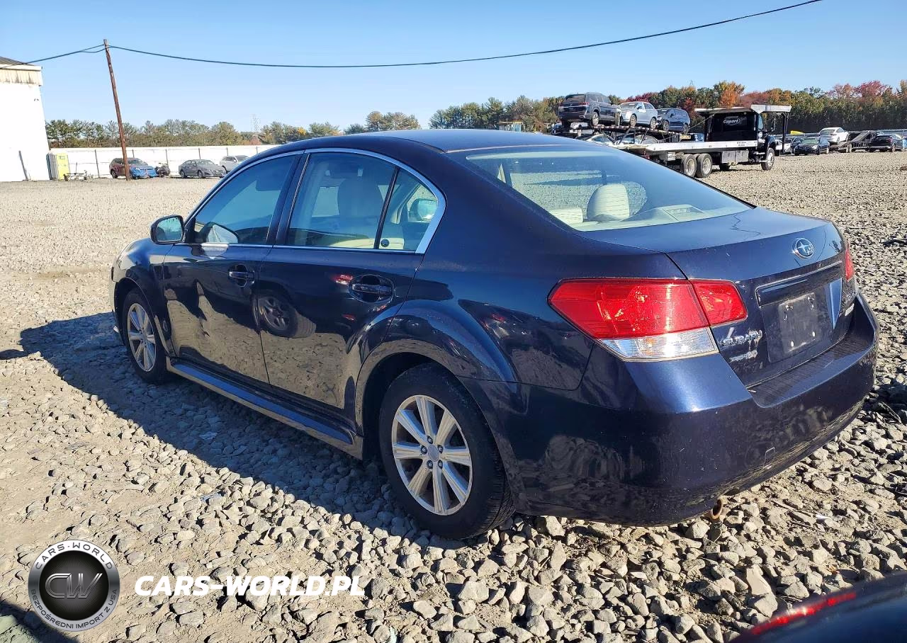 2012 Subaru Legacy 2.5I Premium VIN:4S3BMBB66C3004731 - 2