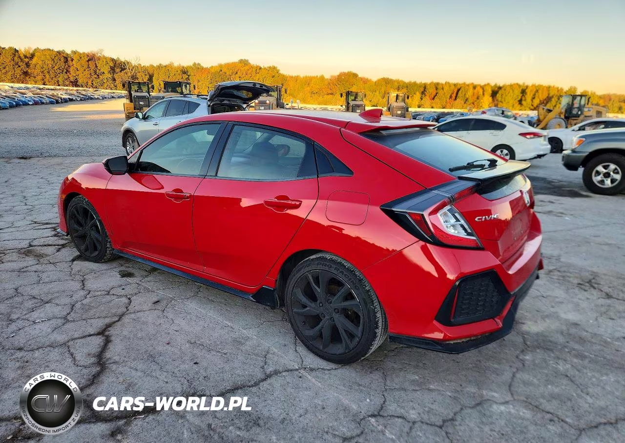2017 Honda Civic Sport VIN:SHHFK7H44HU225490 - 2