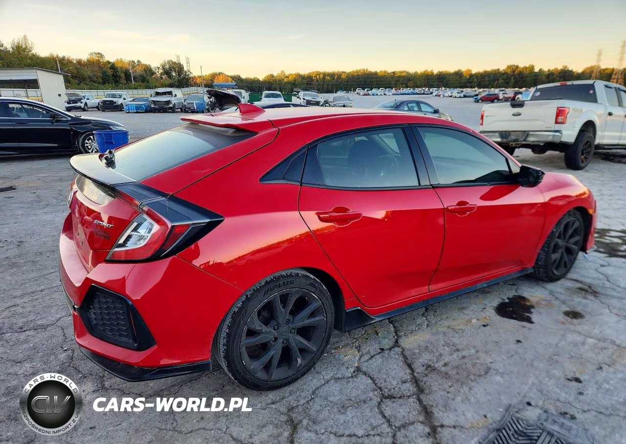 2017 Honda Civic Sport VIN:SHHFK7H44HU225490 - 3