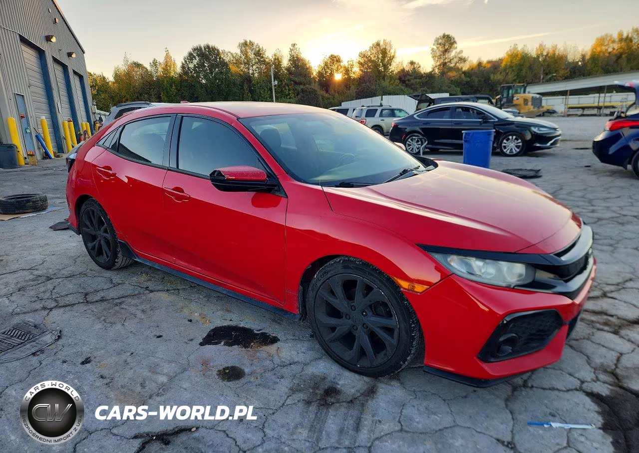 2017 Honda Civic Sport VIN:SHHFK7H44HU225490 - 4