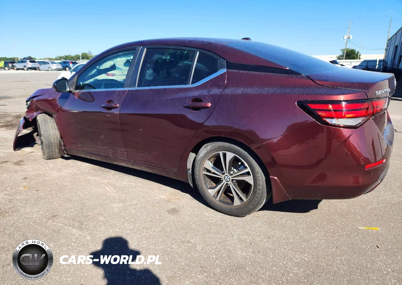 2020 Nissan Sentra Sv VIN:3N1AB8CVXLY264988 - 2