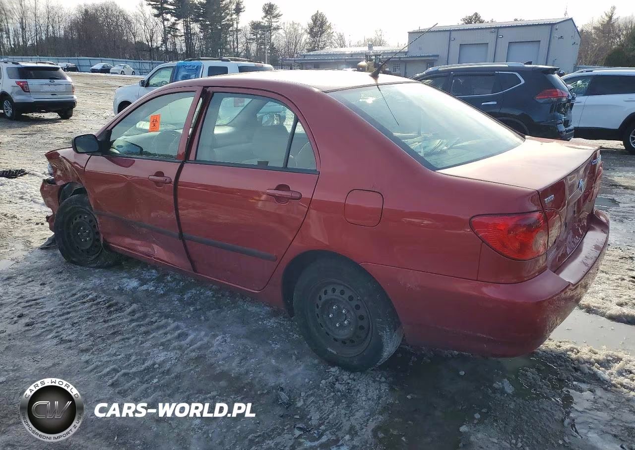 2008 Toyota Corolla Ce VIN:2T1BR32E28C929679 - 2