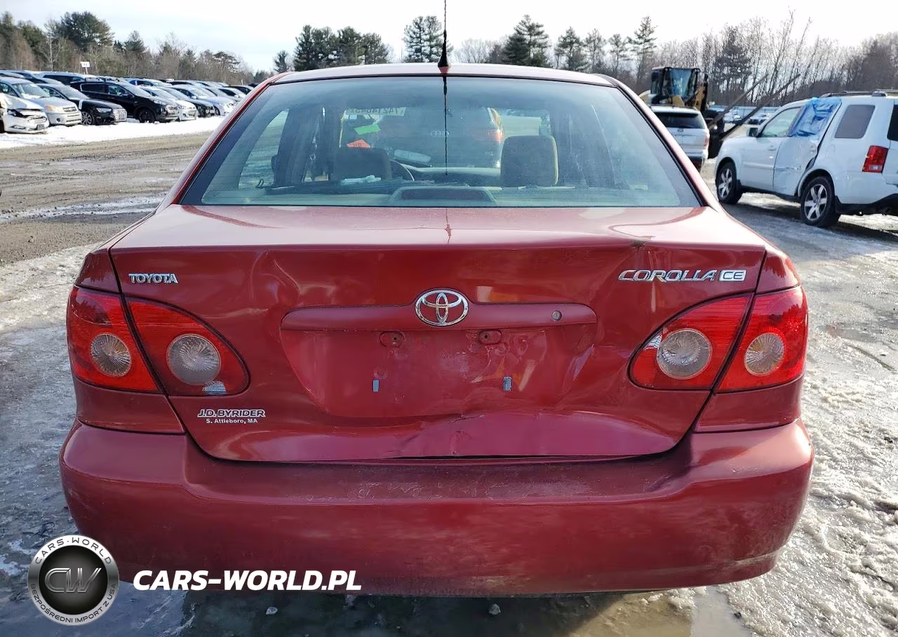 2008 Toyota Corolla Ce VIN:2T1BR32E28C929679 - 6