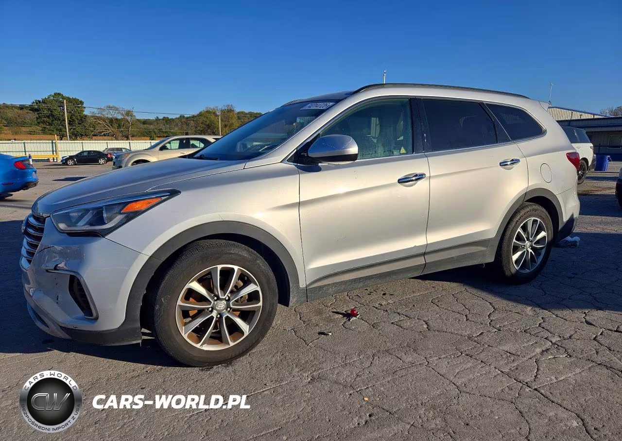 2017 Hyundai Santa Fe Se VIN:KM8SMDHF9HU208200 - 1