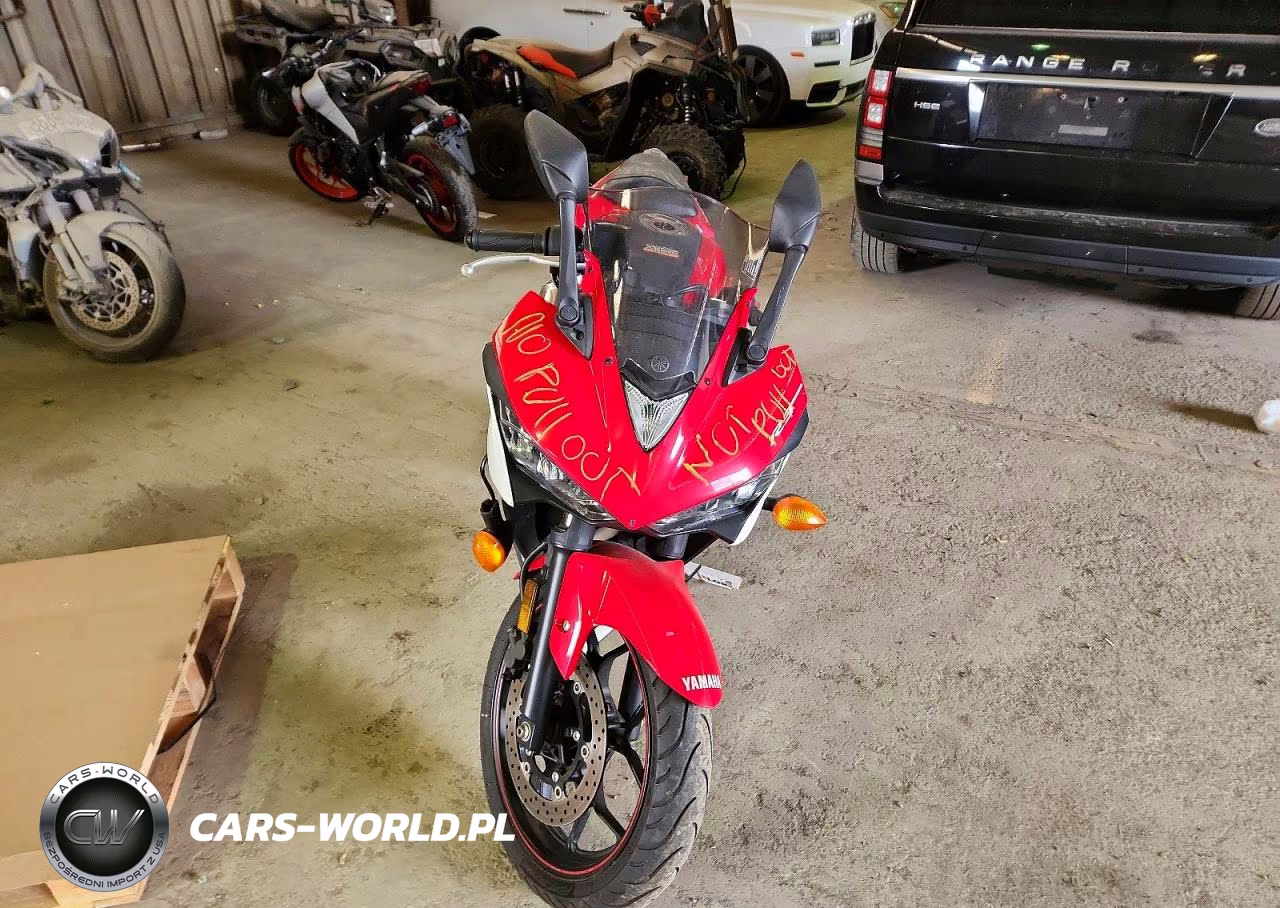 2015 Yamaha Yzfr3 VIN:MH3RH06Y0FK004268 - 2