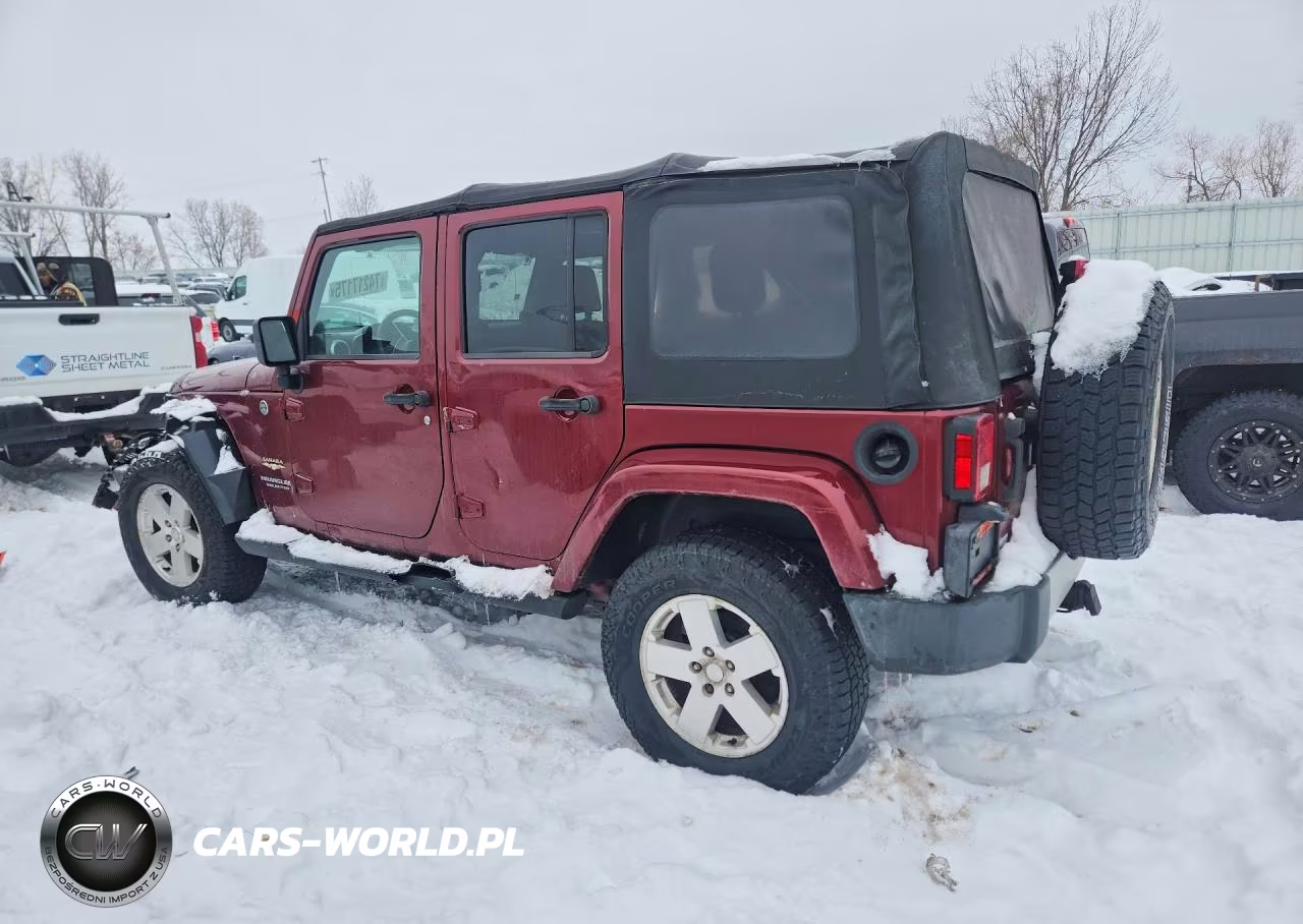 2008 Jeep Wrangler Unlimited Sahara VIN:1J8GA591X8L576105 - 2