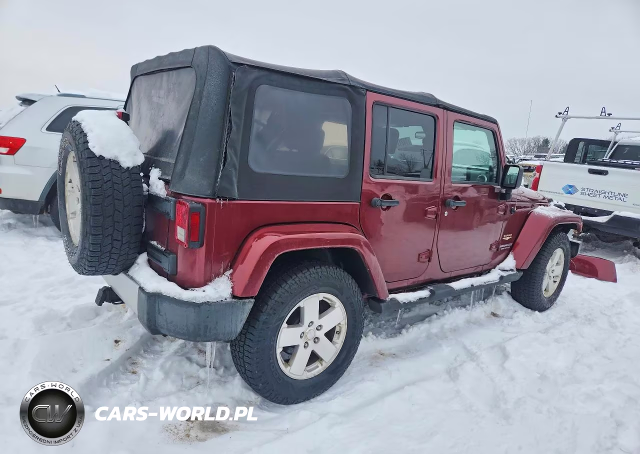 2008 Jeep Wrangler Unlimited Sahara VIN:1J8GA591X8L576105 - 3