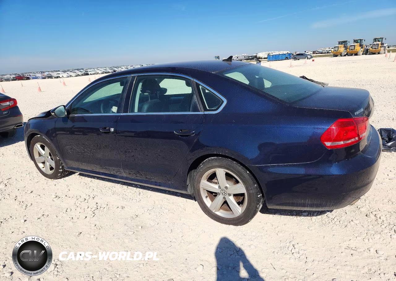2012 Volkswagen Passat Se VIN:1VWBP7A38CC088091 - 2