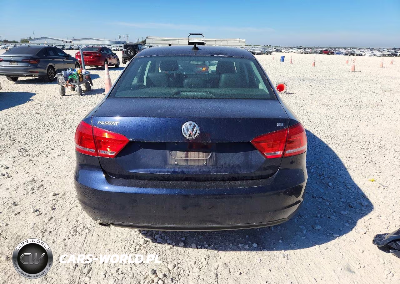2012 Volkswagen Passat Se VIN:1VWBP7A38CC088091 - 6