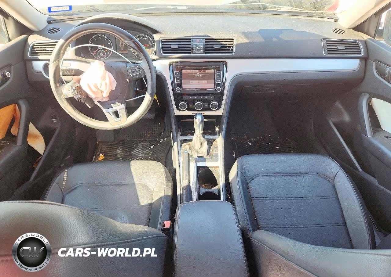 2012 Volkswagen Passat Se VIN:1VWBP7A38CC088091 - 8