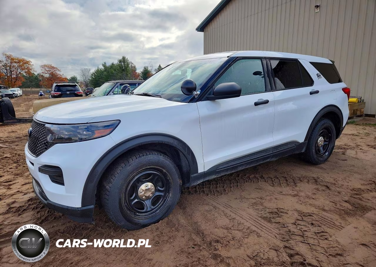 2021 Ford Explorer Police Interceptor VIN:1FM5K8AB8MGB53586 - 1