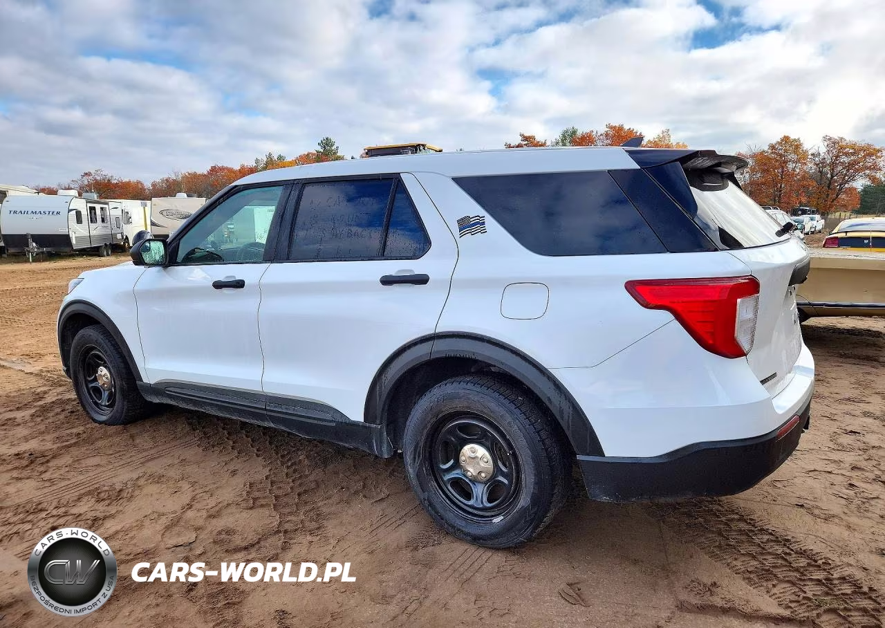 2021 Ford Explorer Police Interceptor VIN:1FM5K8AB8MGB53586 - 2