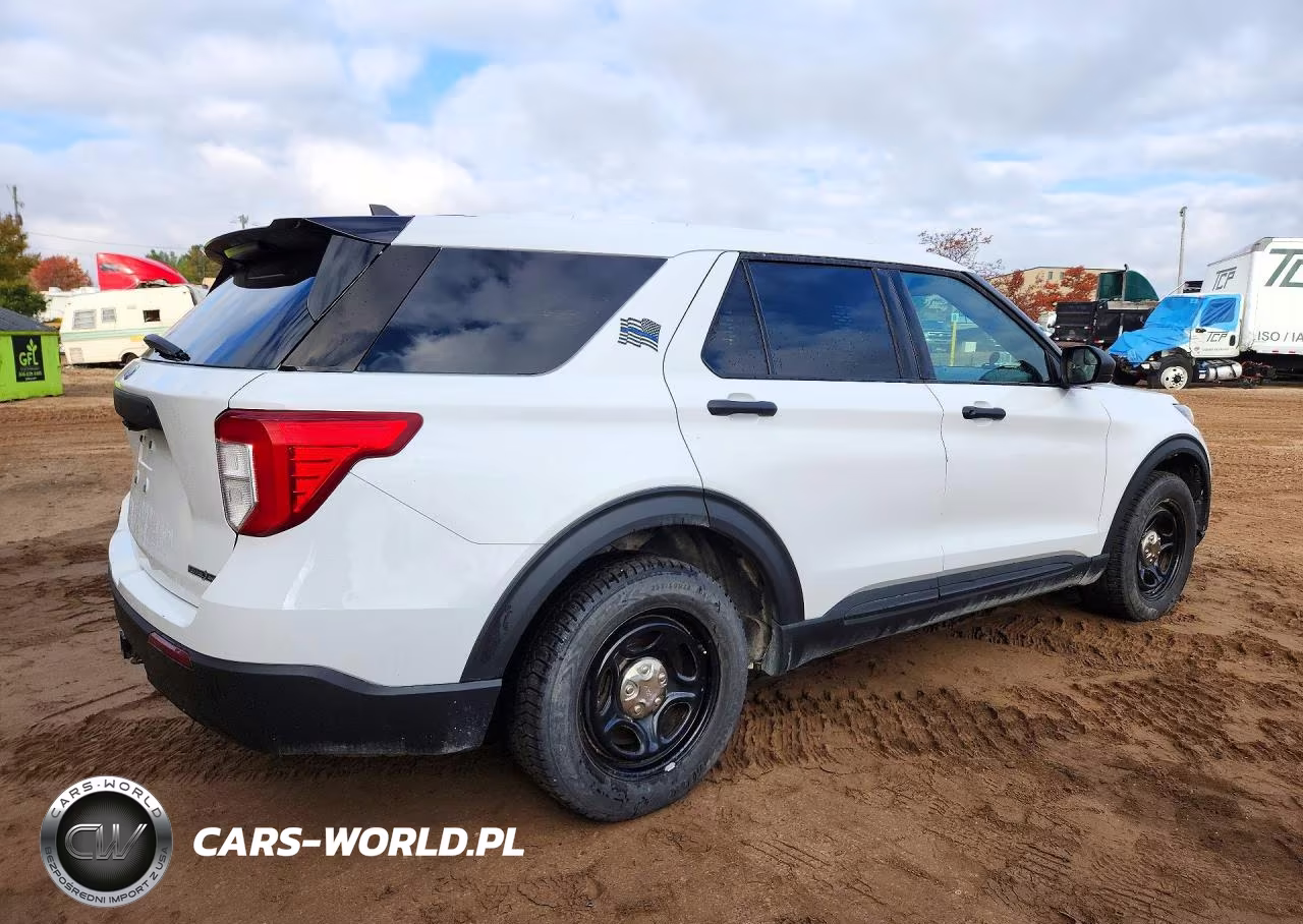 2021 Ford Explorer Police Interceptor VIN:1FM5K8AB8MGB53586 - 3