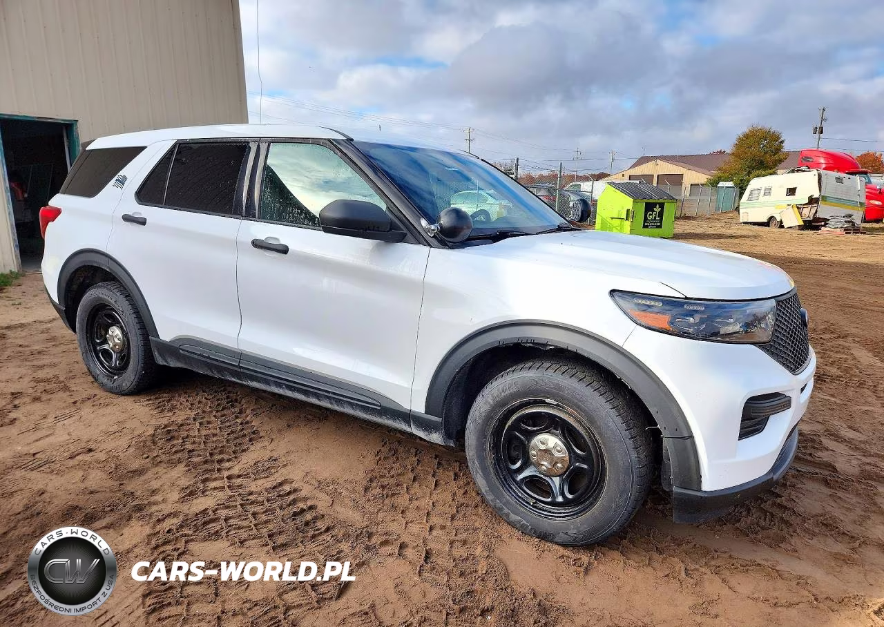 2021 Ford Explorer Police Interceptor VIN:1FM5K8AB8MGB53586 - 4