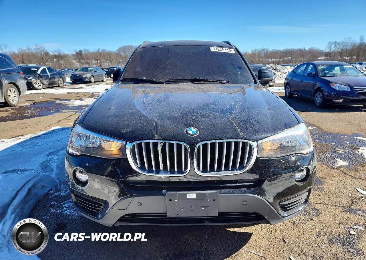 2016 BMW X3 xDrive28I VIN:5UXWX9C55G0D88985 - 5