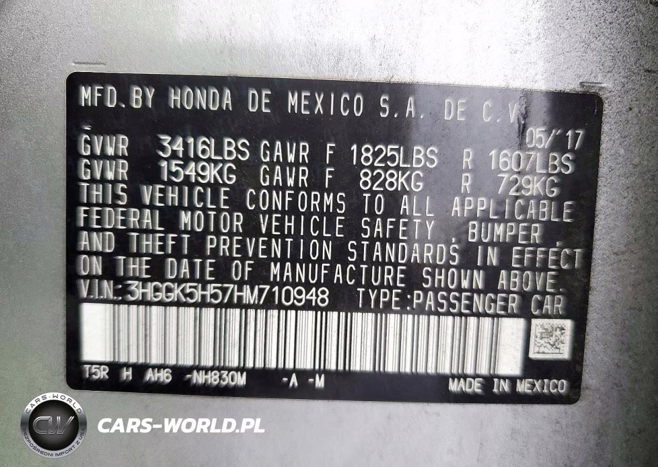 2017 Honda Fit Lx VIN:3HGGK5H57HM710948 - 12