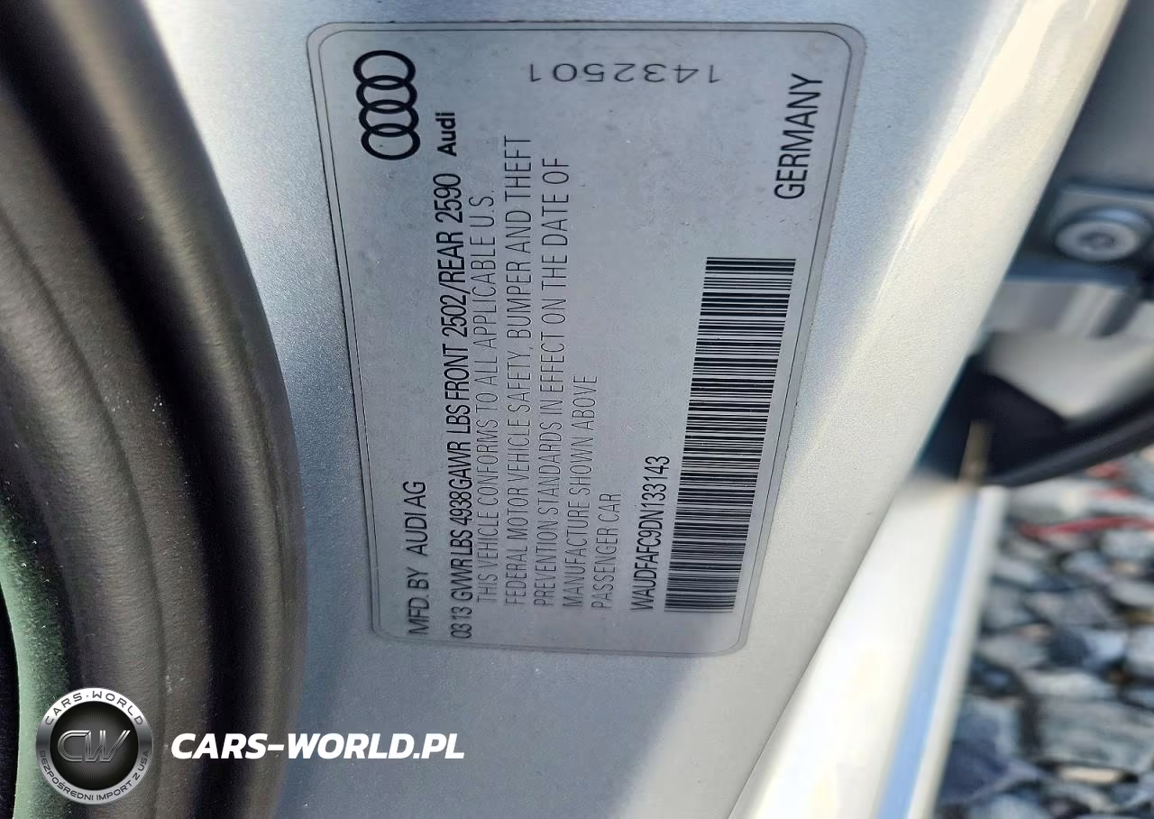 2013 Audi A6 Premium Plus VIN:WAUDFAFC9DN133143 - 12