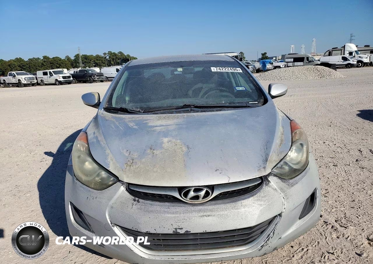 2011 Hyundai Elantra Gls VIN:5NPDH4AE6BH042898 - 5