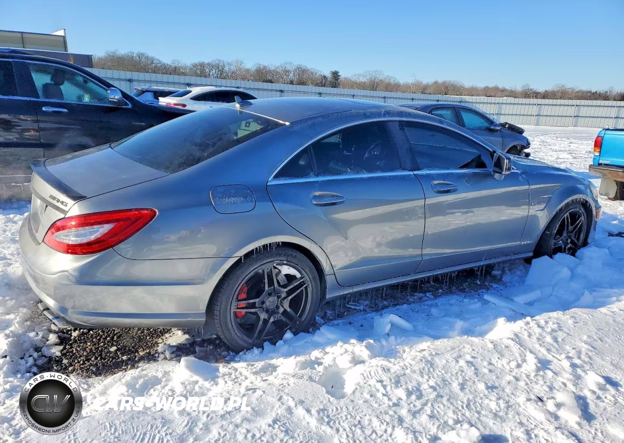 2012 Mercedes-Benz Cls 63 Amg VIN:WDDLJ7EB3CA033771 - 3