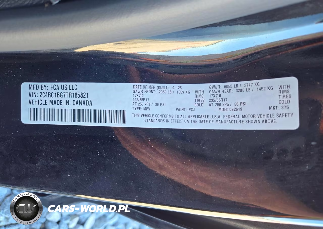 2026 Chrysler Pacifica Select VIN:2C4RC1BG7TR185821 - 13