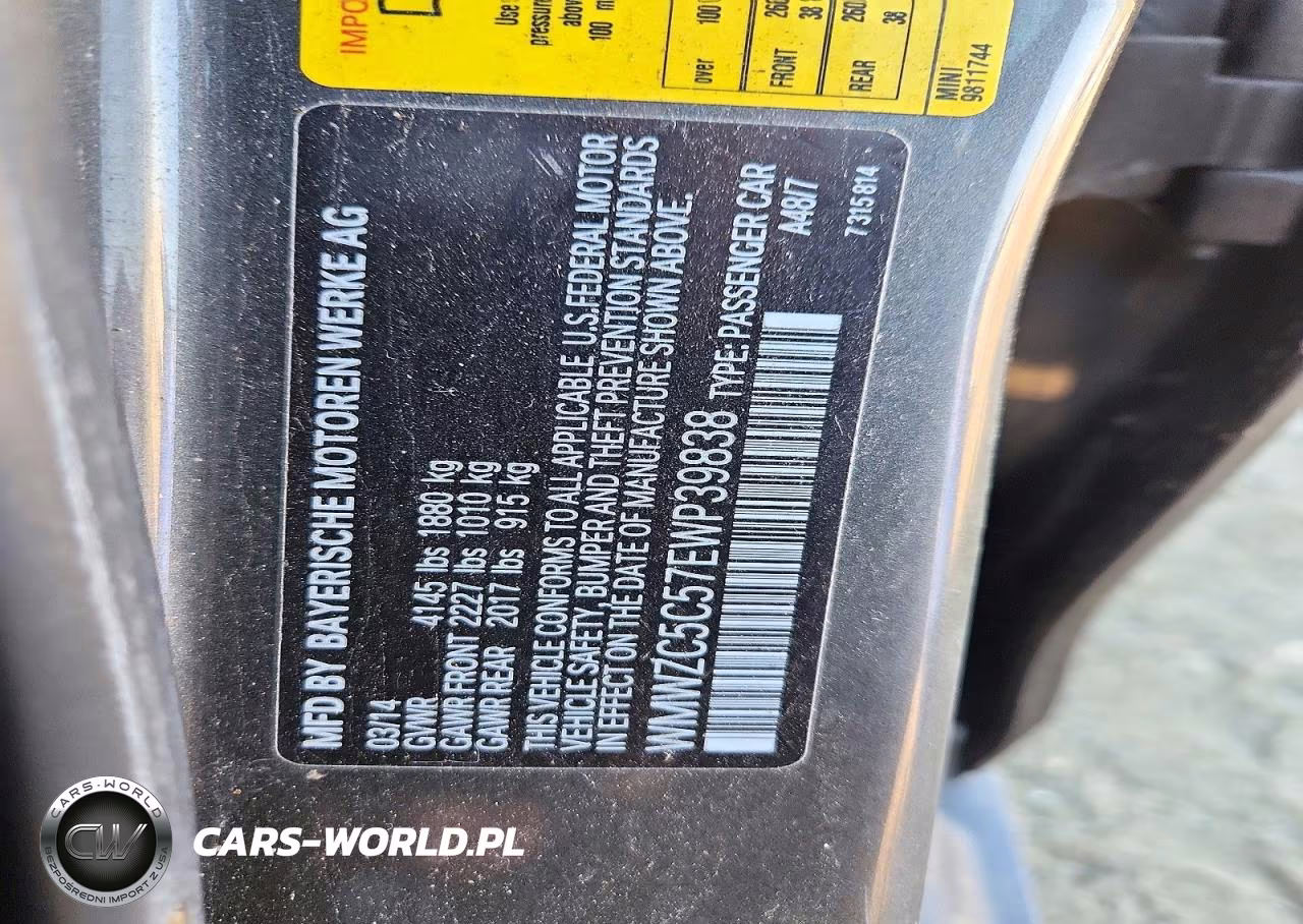 2014 Mini Cooper S Countryman VIN:WMWZC5C57EWP39838 - 12