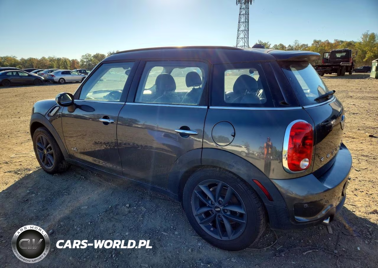 2014 Mini Cooper S Countryman VIN:WMWZC5C57EWP39838 - 2
