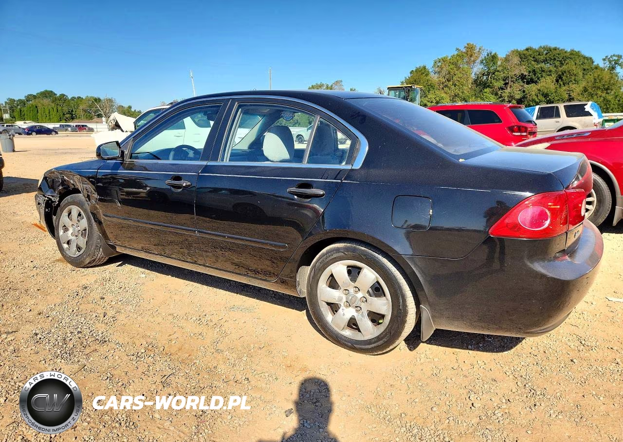 2008 Kia Optima Lx VIN:KNAGE123385224629 - 2