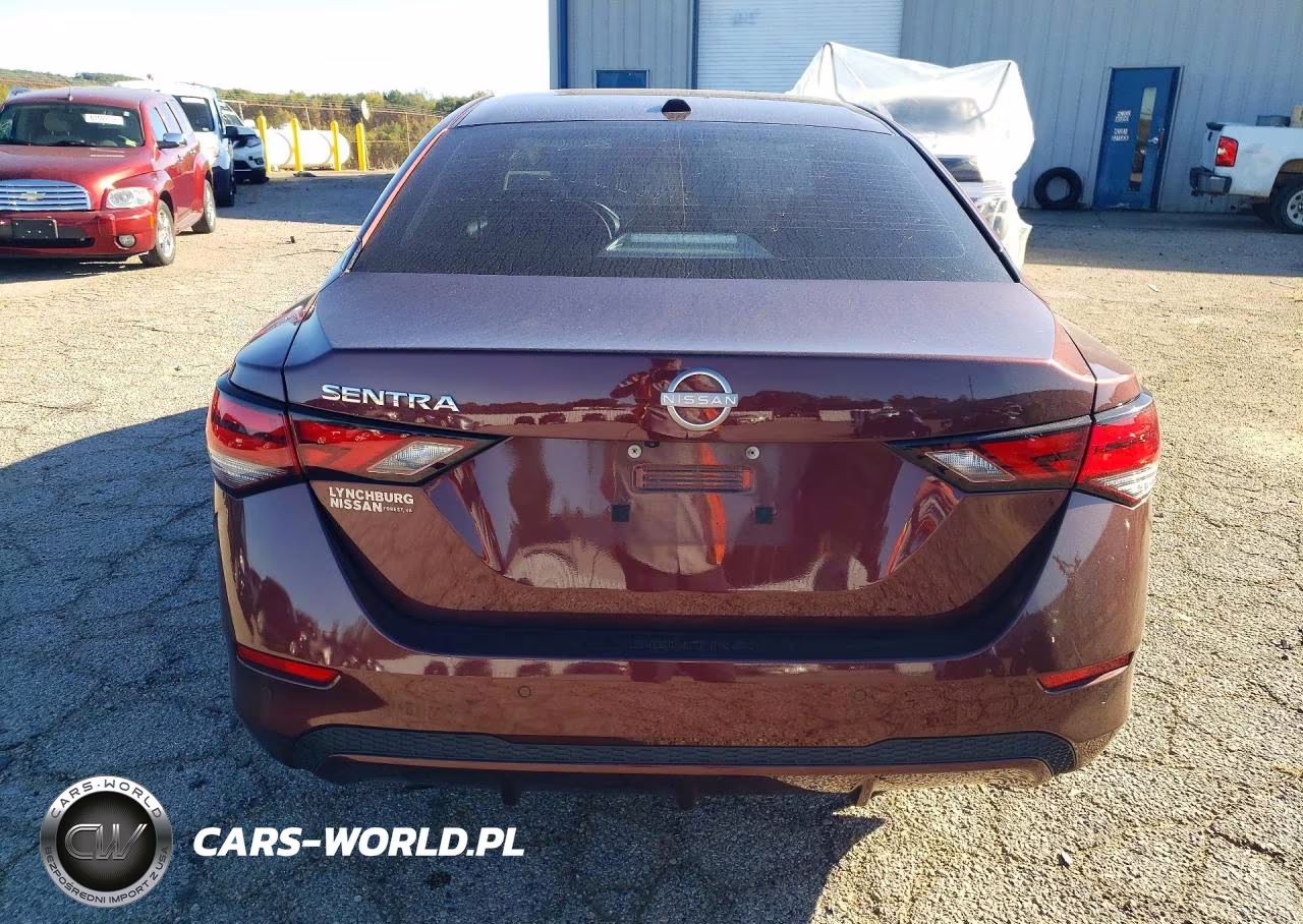 2025 Nissan Sentra Sv VIN:3N1AB8CVXSY258493 - 6